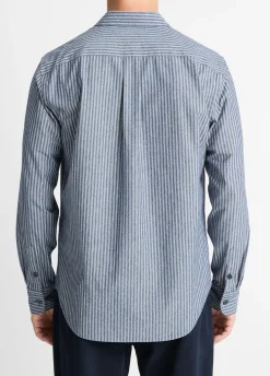 Railroad Stripe Cotton Shirt