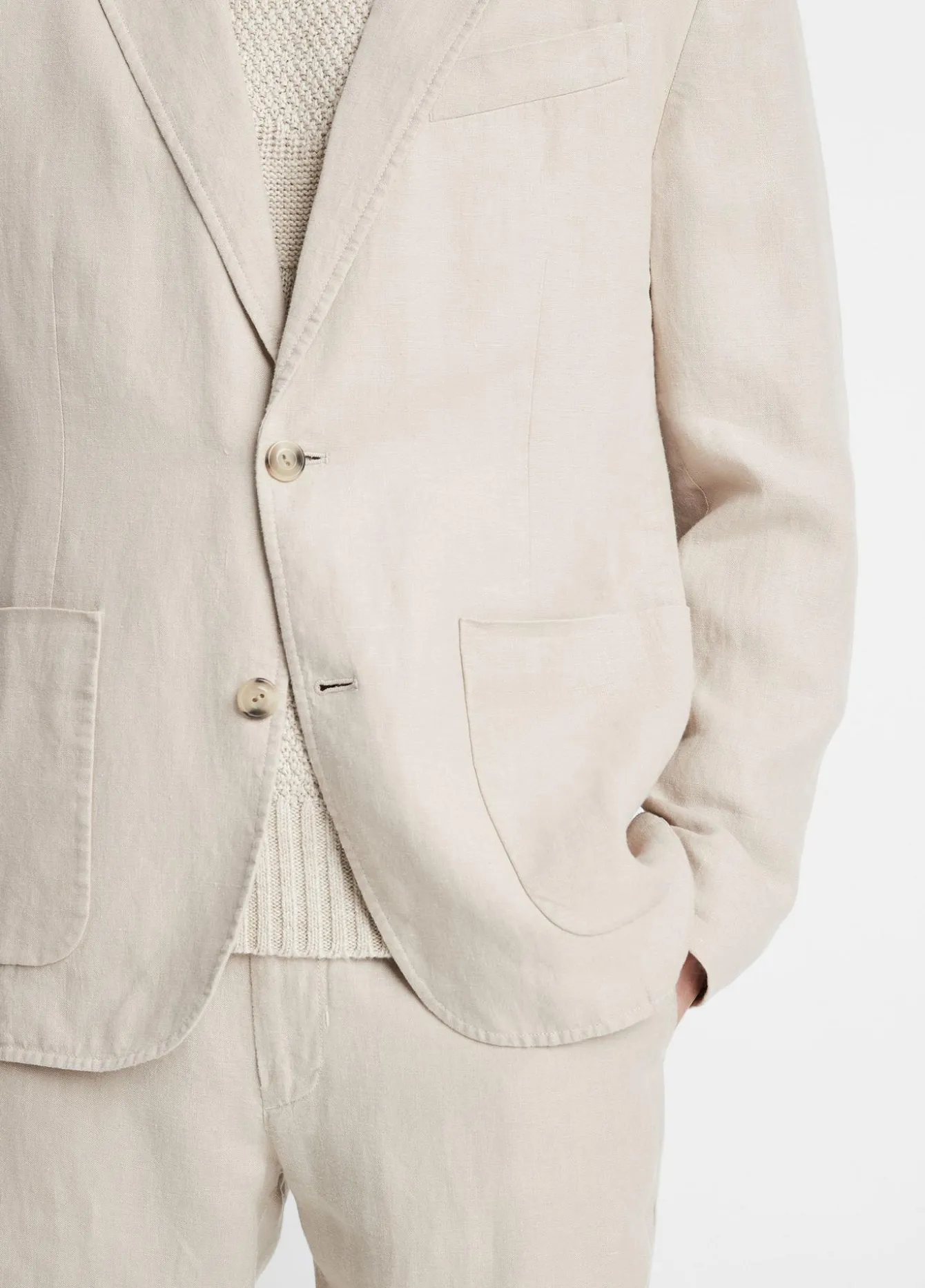 Relaxed Hemp Blazer