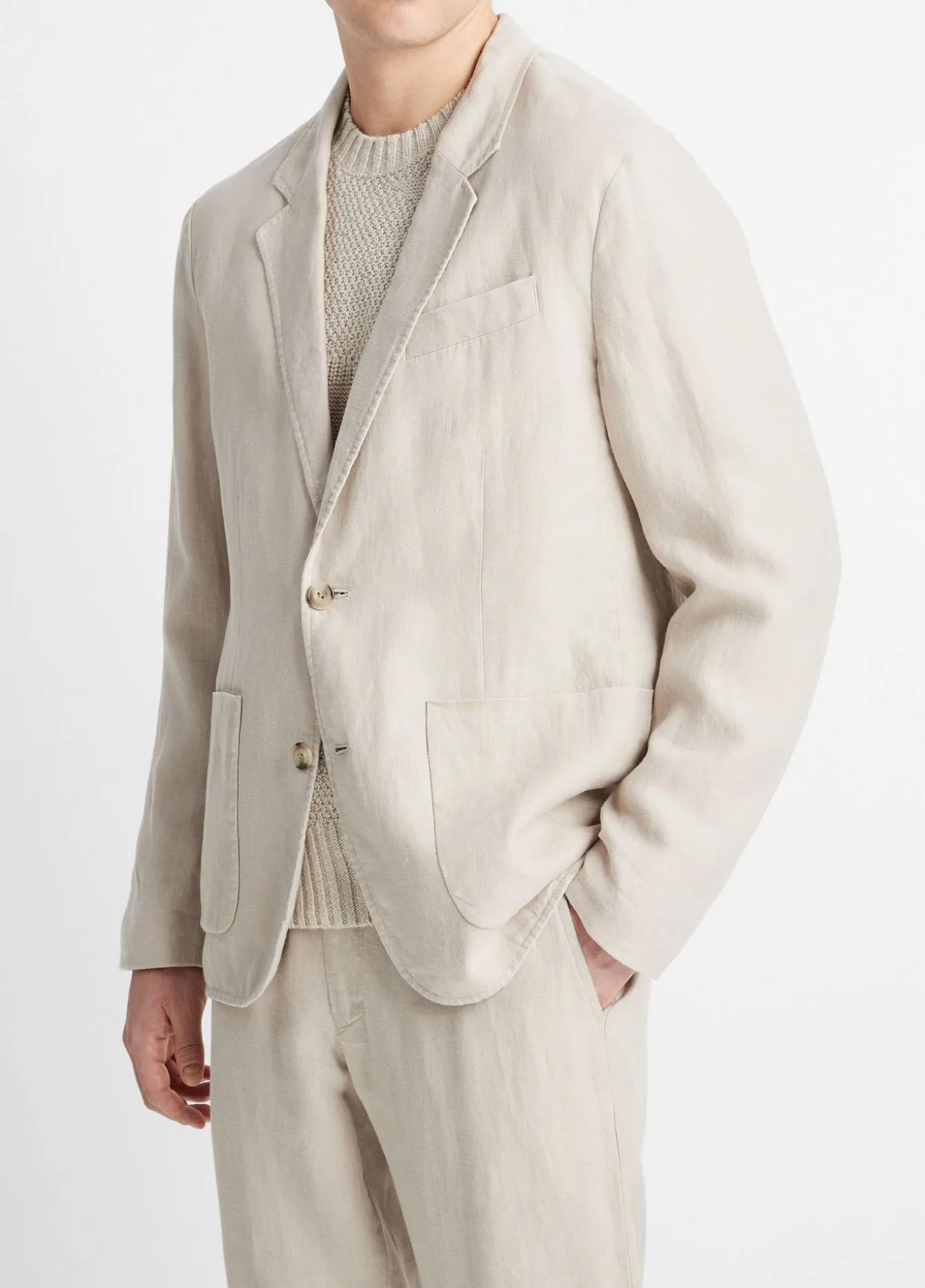 Relaxed Hemp Blazer