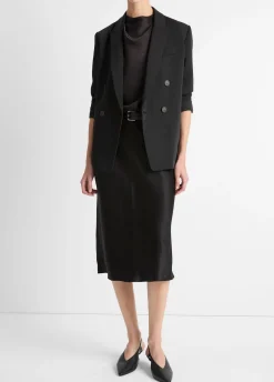 Satin Slip Skirt