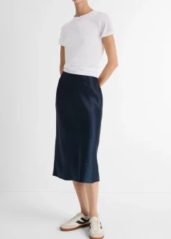 Satin Slip Skirt