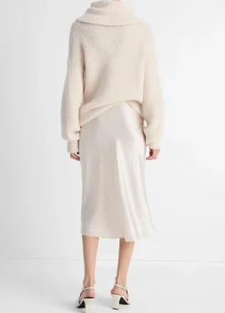 Satin Slip Skirt