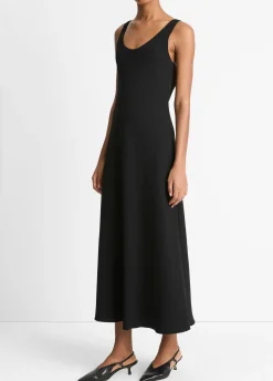 Scoop-Neck Slip Dress