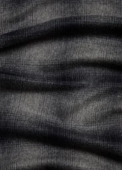Shadow Plaid Double-Face Wool and Cashmere Scarf