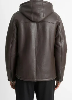 Shearling Hooded Jacket