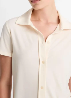 Short-Sleeve Button-Up Shirt