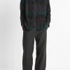 Sierra Plaid Cotton Corduroy Shirt