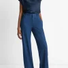 Silk Cowl-Neck Blouse
