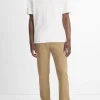 Slub Cotton Split-Neck T-Shirt
