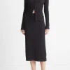Smocked Long-Sleeve Button-Front Shirt