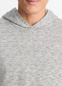 Space-Dye Cotton-Blend Hoodie