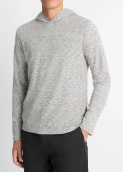 Space-Dye Cotton-Blend Hoodie