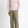 Space-Dye Cotton-Blend Long-Sleeve T-Shirt