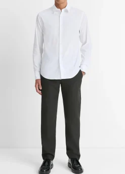 Stretch-Cotton Poplin Shirt