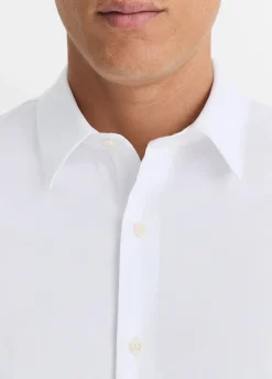 Stretch-Cotton Poplin Shirt