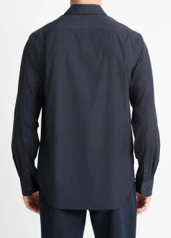 Stretch-Cotton Poplin Shirt