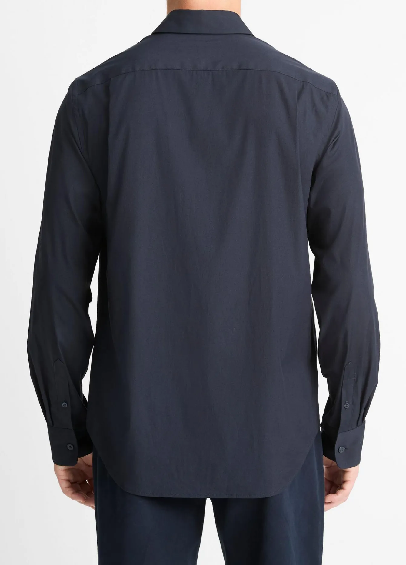 Stretch-Cotton Poplin Shirt