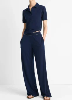 Stretch-Jersey Pull-On Pant