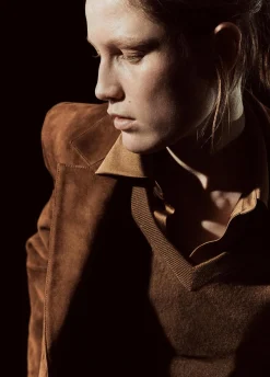 Suede Blazer