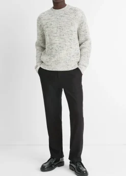 Super Space-Dye Wool Crew Neck Sweater