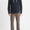 Textured Cotton Hoodie