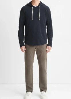 Textured Cotton Hoodie