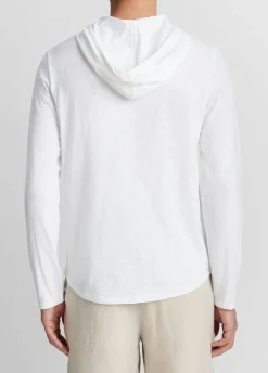 Textured Cotton Hoodie