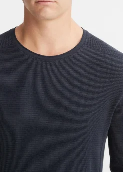Thermal Long Sleeve Crew Neck Pullover