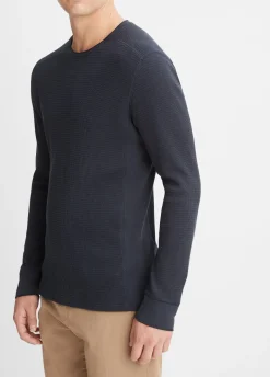Thermal Long Sleeve Crew Neck Pullover