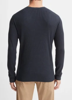 Thermal Long Sleeve Crew Neck Pullover