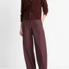 Velvet-Trim Wool-Blend Cardigan
