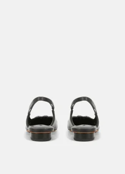 Venice Leather Slingback Flat