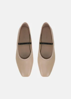 Vivian Leather Mary Jane Flat