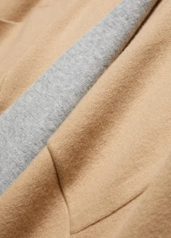 Wool and Cashmere Double-Face Cape