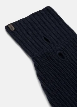 Wool and Cashmere Shaker-Stitch Dog Sweater