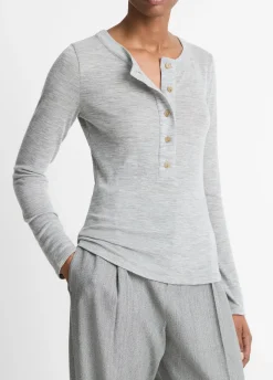 Wool Long-Sleeve Henley