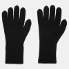 Wool-Cashmere Shaker-Stitch Glove